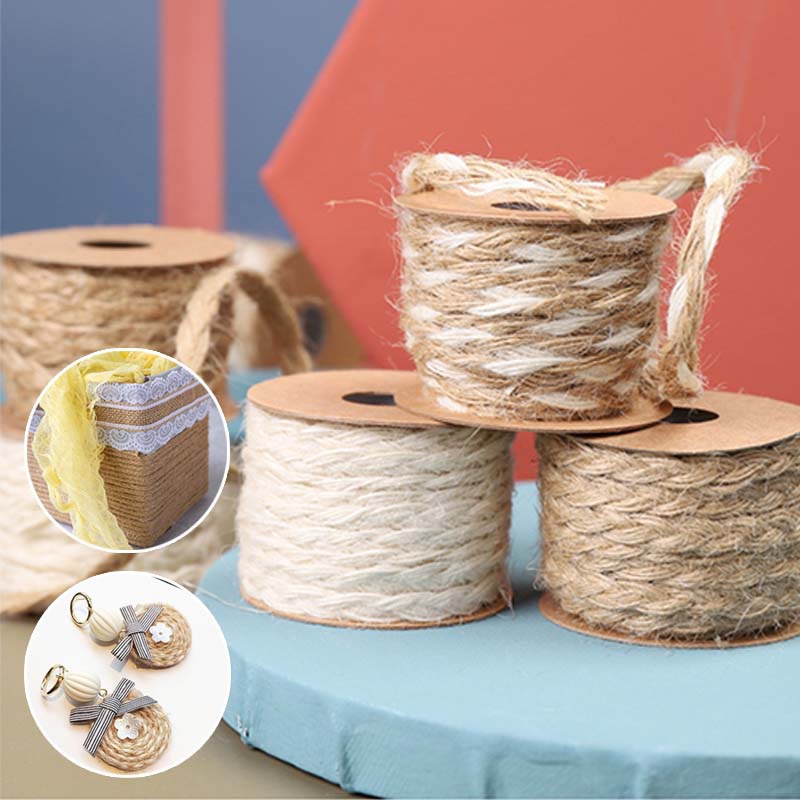 Dây thừng bện hai màu sắc dùng làm đồ trang sức