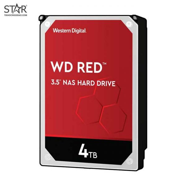 Ổ cứng HDD Western 4TB Red (WD40EFRX) (12T)