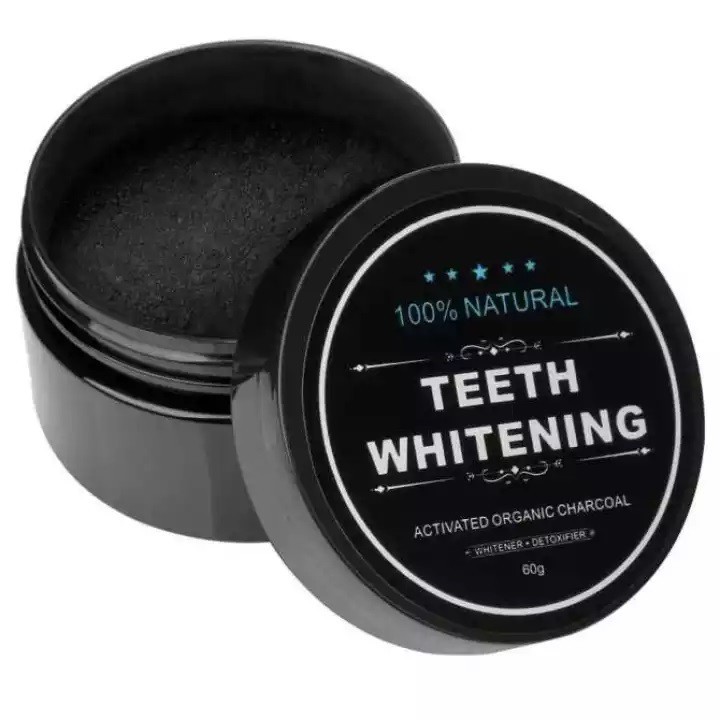 Bột tẩy trắng răng than hoạt tính - Than tre hoạt tính Teeth Whitening