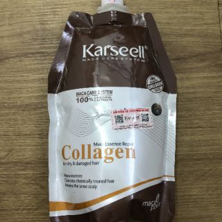DẦU HẤP TÓC COLLAGEN KARSEELL MACA SIÊU MỀM MƯỢT TÓC 500ML