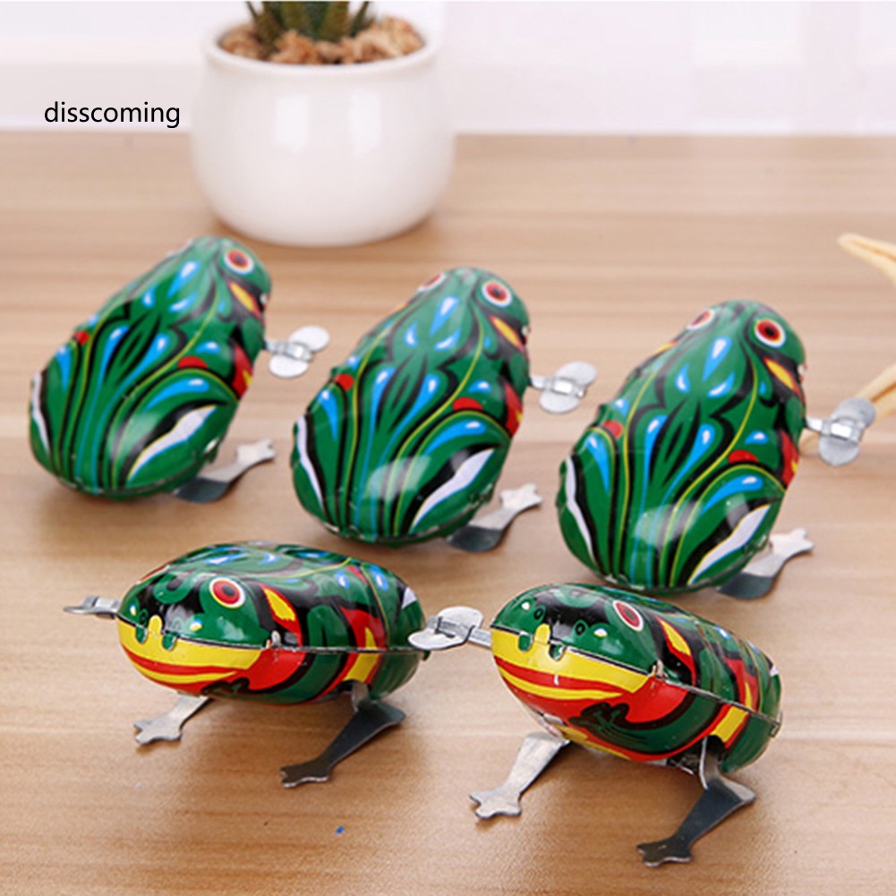 Đồ chơi lên dây cót hình dạng chú ếch hoạt hình dễ thương cho bé yêu