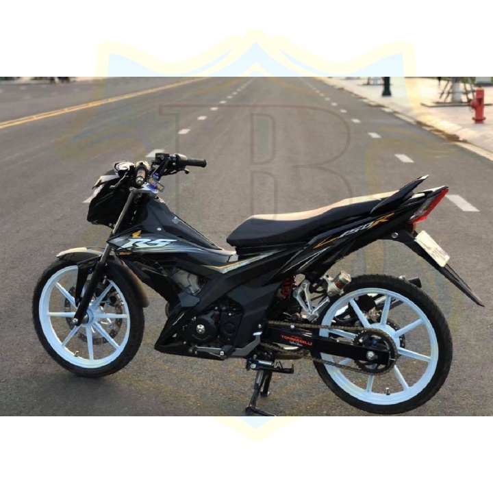 ( Quí khách vui lòng mang ra tiệm cho thợ dán ) Tem sonic 150 RS CANDY cao cấp