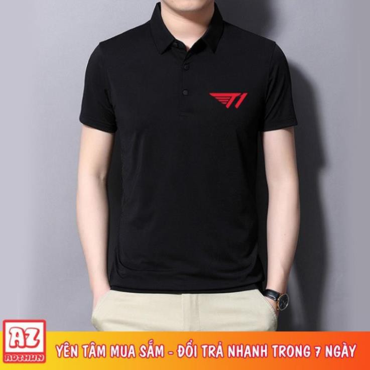 HOT SALE- Áo Thun LMHT Liên Minh Huyền Thoại in logo T1 SKT 2020 - Mẫu mới M2724