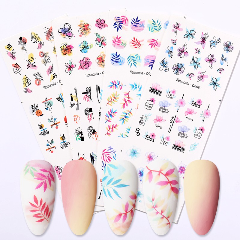 Bộ 12 Miếng Dán Trang Trí Thanh Lịch UR SUGAR Cho Gương Mặt