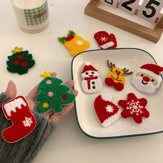 Kẹp Tóc Hình Bông Tuyết / Tuần Lộc / Trái Tim Dễ Thương Thời Trang Thu Đông Cho Nữ