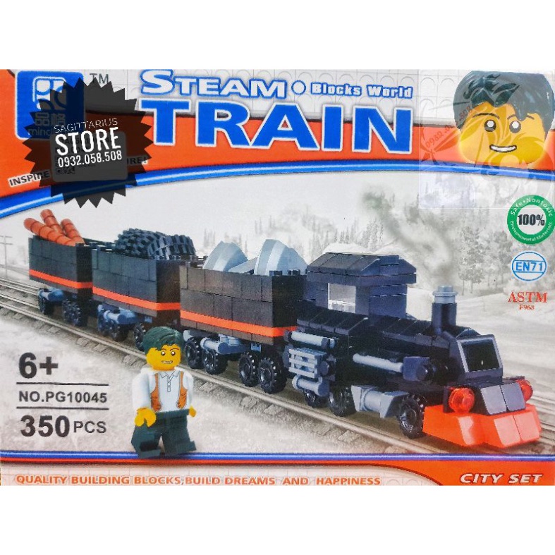 Bộ Lego 10045 Lắp Ráp Tàu Hỏa Vận Tải