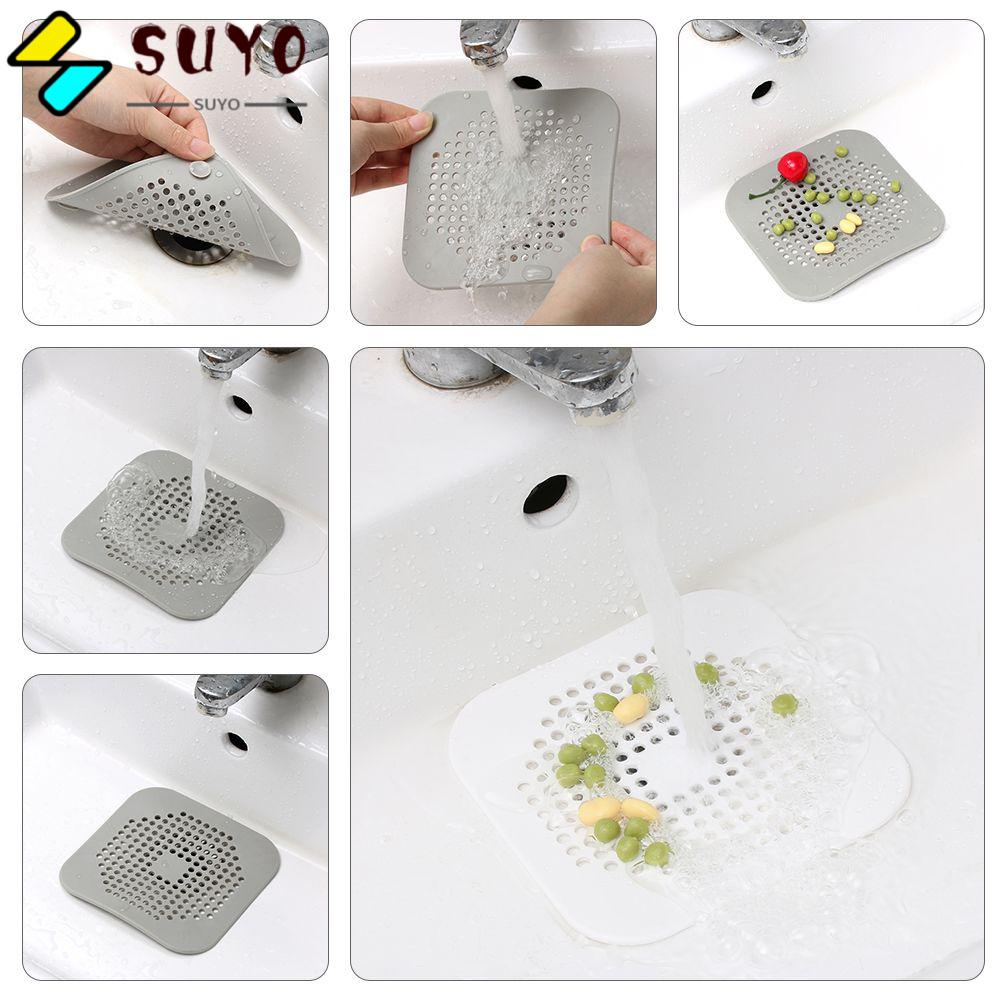 Nắp Silicone Lọc Rác Cho Bồn Rửa Chén / Phòng Tắm Tiện Dụng