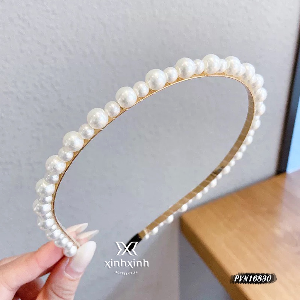 Xước hạt trai, bờm hạt trai nhỏ dịu dàng sang chảnh - Xinh Xinh Accessories