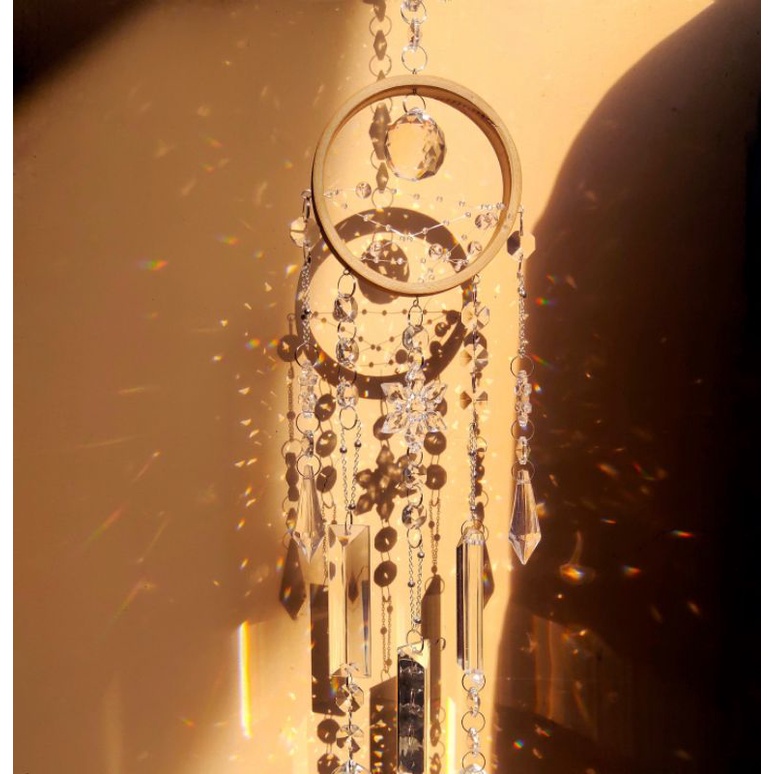 Suncatcher pha lê trang trí decor không gian sống