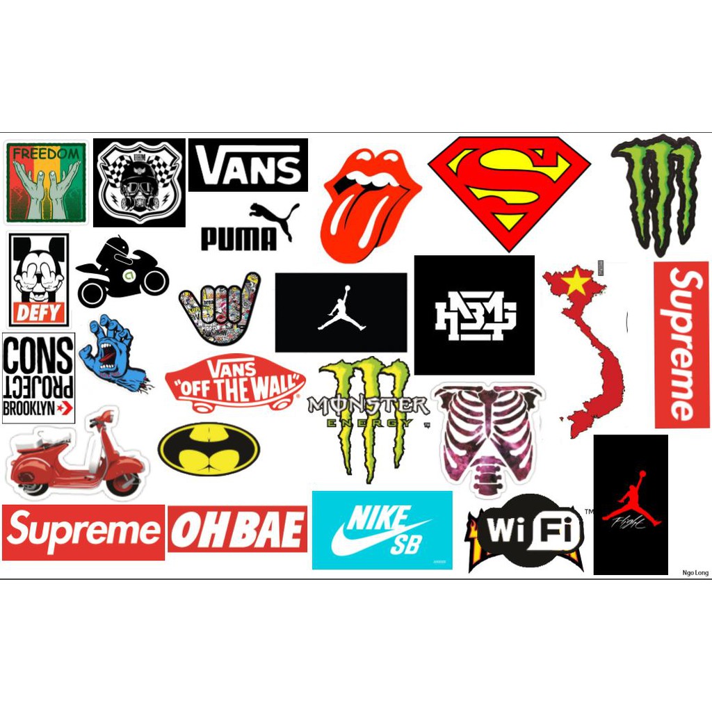 STICKER dán Vali, xe, barber shop, Mũ bảo hiểm , macbook, đàn, tường... Nhập mã GIẢM GIÁ 15k khi mua từ 3 set