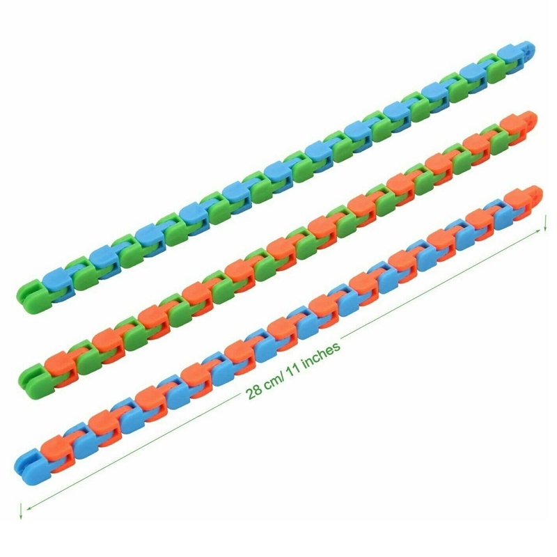 Wacky Đồ Chơi Xếp Hình Con Rắn Giúp Giảm Căng Thẳng