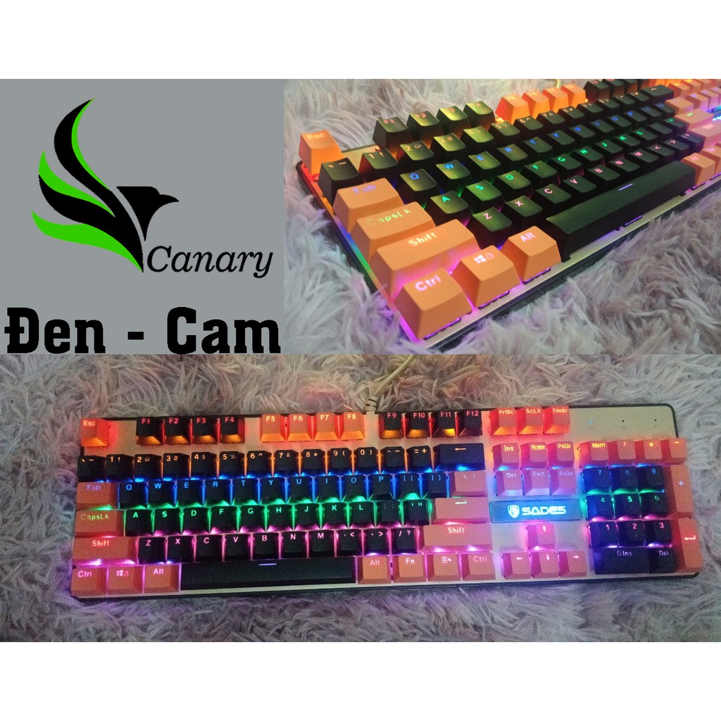 Nút bàn phím cơ (Keycap) ABS xuyên led 111 nút | BigBuy360 - bigbuy360.vn