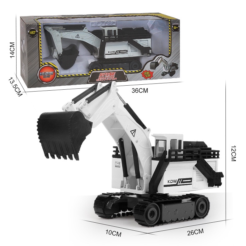 Mô Hình Xe Cần Cẩu Katieway Tỉ Lệ 1: 87 Bằng Hợp Kim Cao Cấp625062Hộp