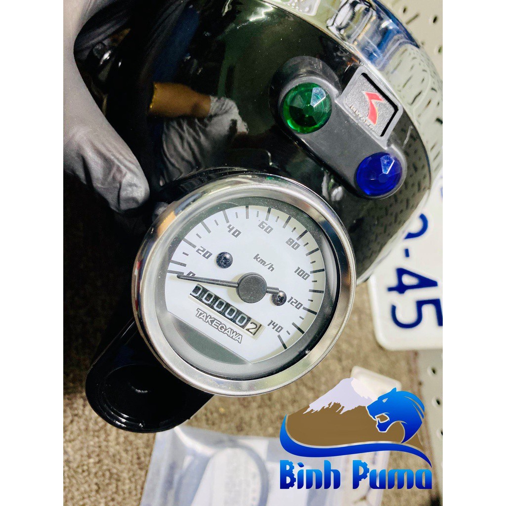 Gáo Đèn Kitaco Và Đồng Hồ Takegawa