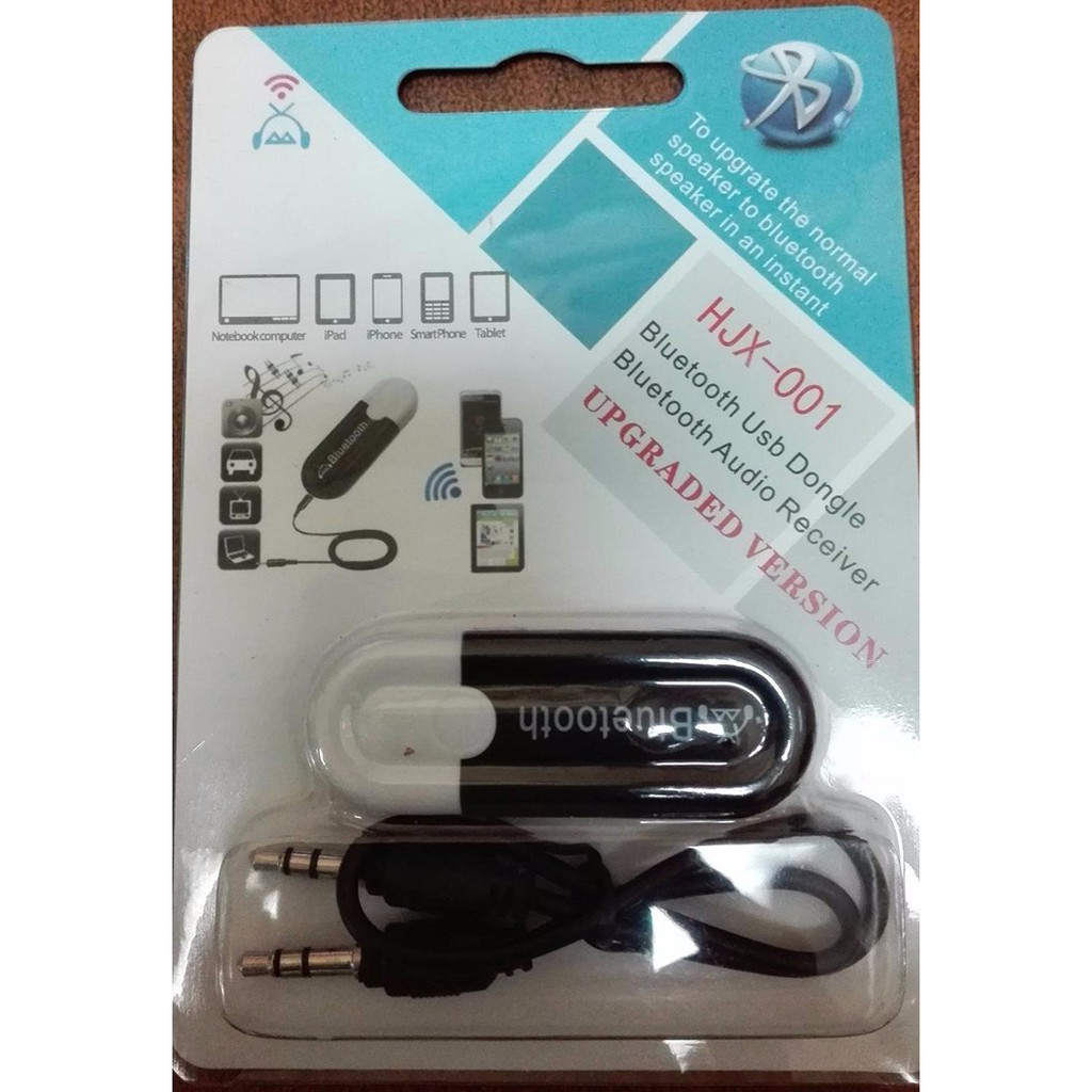 [ Rẻ Nhất Shopee + Có Video ]  Usb Bluetooth BT-163/HJX-001 chuyển loa thẻ nhớ thành loa blutooth - CÓ JACK AUDIO