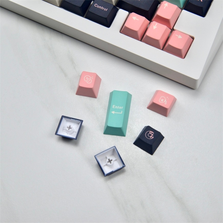 129 Phím Kill Eve Keycap Cherry Profile Nhật Bản PBT Dye Sub Bàn phím cơ học Keycap