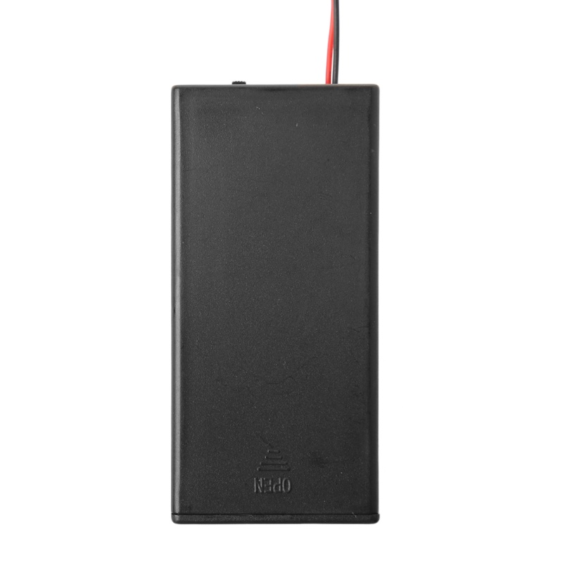 Hộp Đựng Pin Godd 3.7v 2x 18650 Có Dây Cáp / Công Tắc On / Off