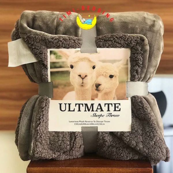 Chăn lông cừu Ultmate 2kg cao cấp, mềm, ấm áp - Sử dụng quanh năm - Timibedding