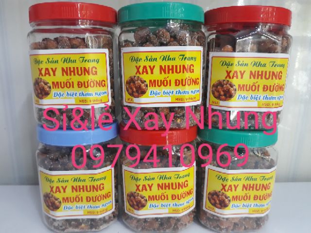 Sỉ 10 hũ lớn Say Nhung muối đường. Xay nhung muối đường