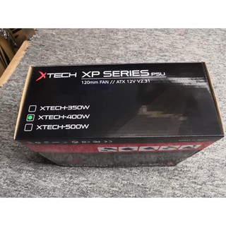 Nguồn Gaming XTECH XP400W bảo hành 36 tháng (kèm dây nguồn lõi đồng xịn)