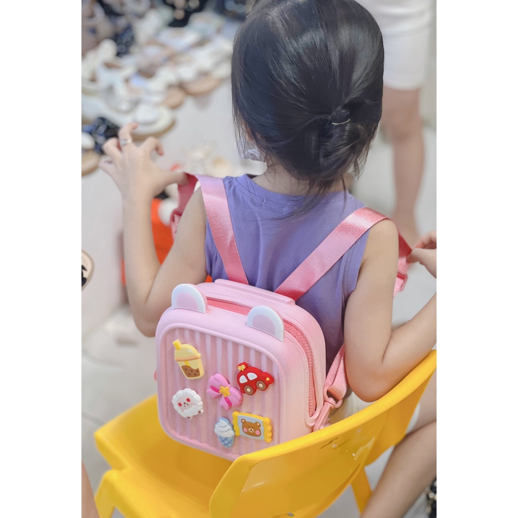 BALO SIÊU XỊN CHO BÉ TRAI BÉ GÁI ĐI HỌC MẪU GIÁO MẦM NON SIÊU NHẸ