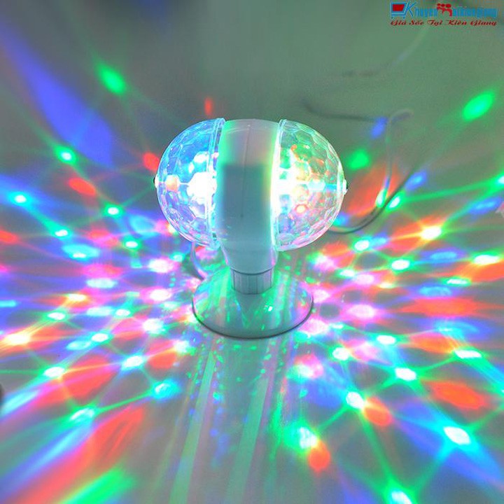 Đèn LED 7 màu Sunha, led vũ trường LED xoay 7 màu sân khấu chớp theo nhạc,  đèn chớp 7 màu, đèn trang trí,SIGATO839