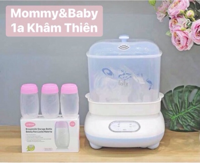 [CHÍNH HÃNG] MÁY TIỆT TRÙNG SẤY KHÔ HÂM SỮA ĐIỆN TỬ 4 TRONG 1 FATZBABY