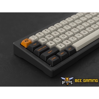 Bộ keycap AKKO Carbon Retro - Chất liệu PBT Double Shot - 155 nút (ASA Low-profile)