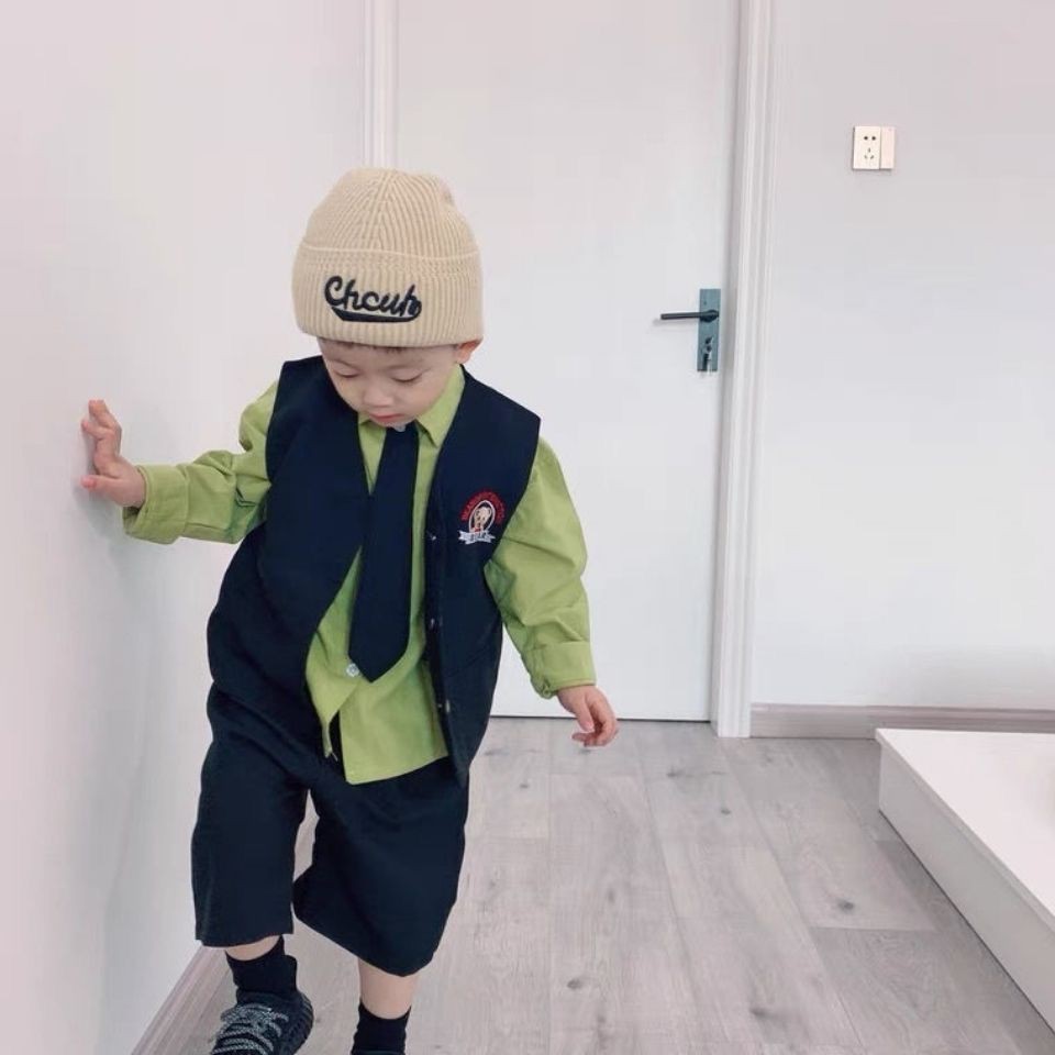 Mũ len dệt kim thời trang thu đông cho bé