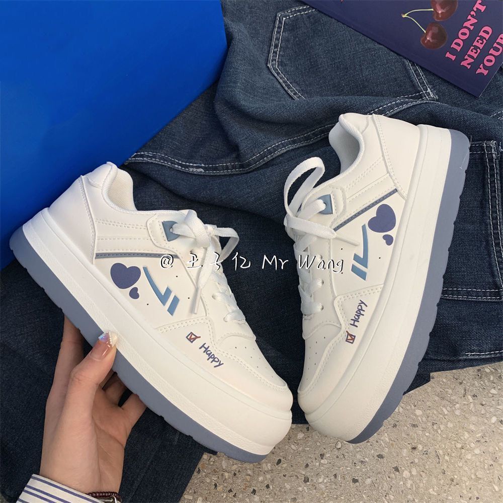Giày Thể Thao Đế Dày Hở Ngón Màu Trắng Thời Trang Mùa Xuân Mới 2022 Cho Nữ
