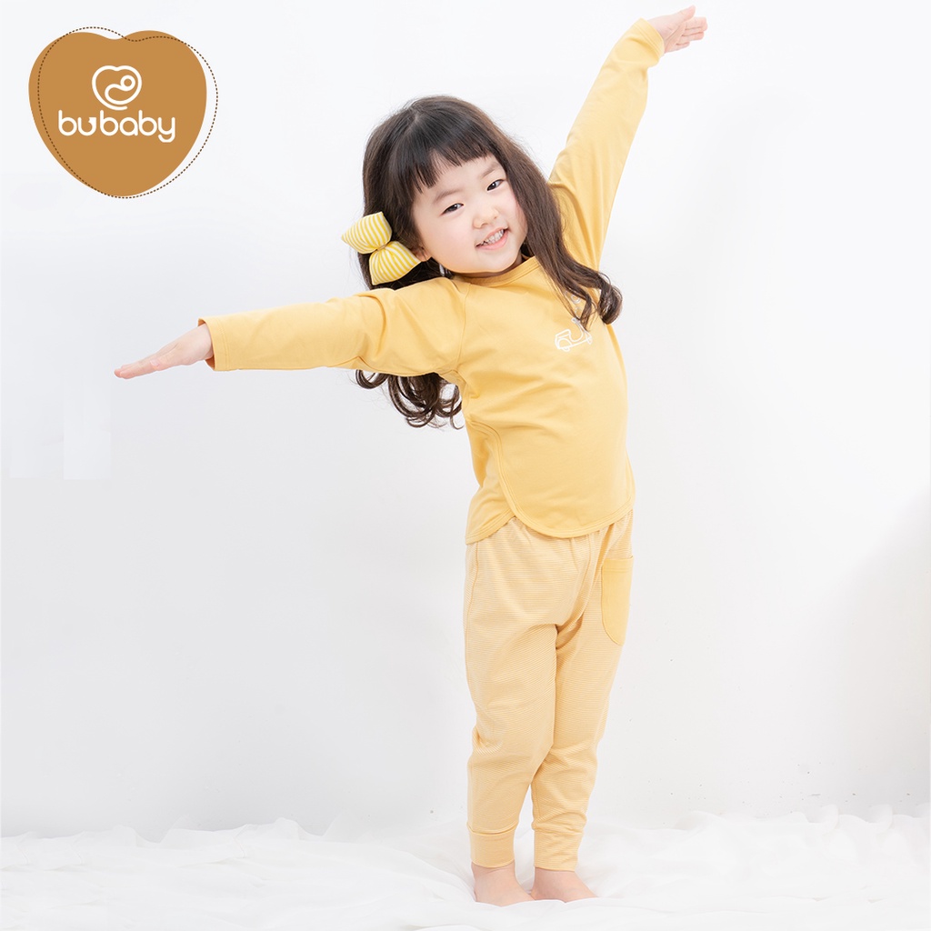 Bộ dài tay thu đông cho bé Bu Baby- Kyomi Vespa