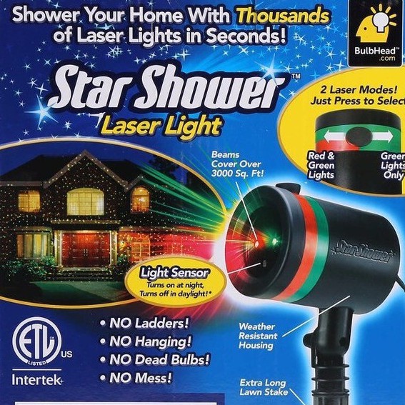 Đèn trang trí chiếu sao Lazer Star Shower