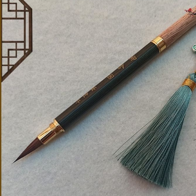 Cọ vẽ thư pháp Liễu Hàm Yên - [Bút Ý Hiên]