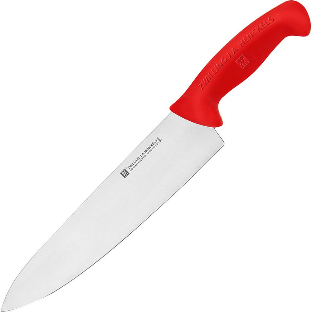 Dao Chef  Zwilling Twin Master Màu Đỏ - 25cm