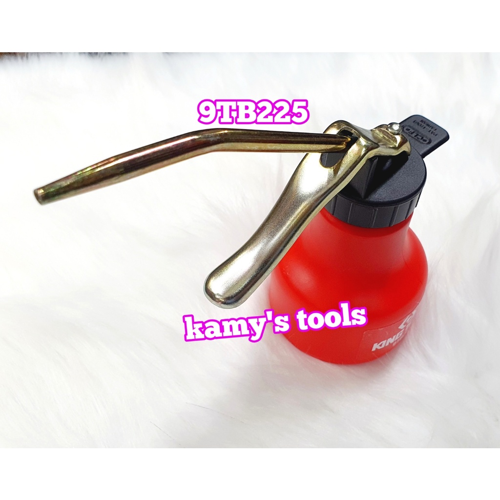 Bình châm nhớt nhựa Kingtony 225ml model 9TB225, bình xịt dầu nhớt bơm nhớt