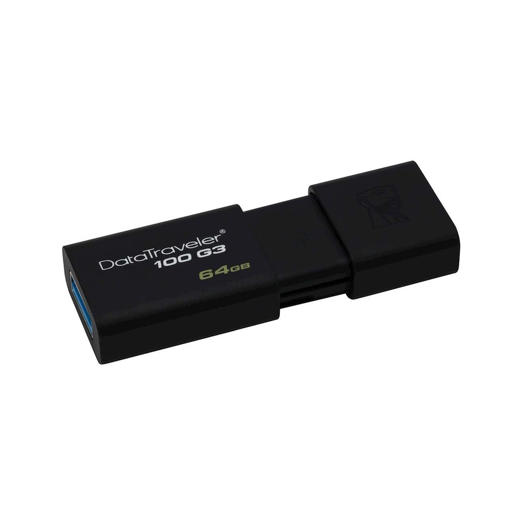 USB 3.0 Kingston DT100G3 64GB tốc độ upto 100MB/s tặng đầu đọc thẻ | WebRaoVat - webraovat.net.vn