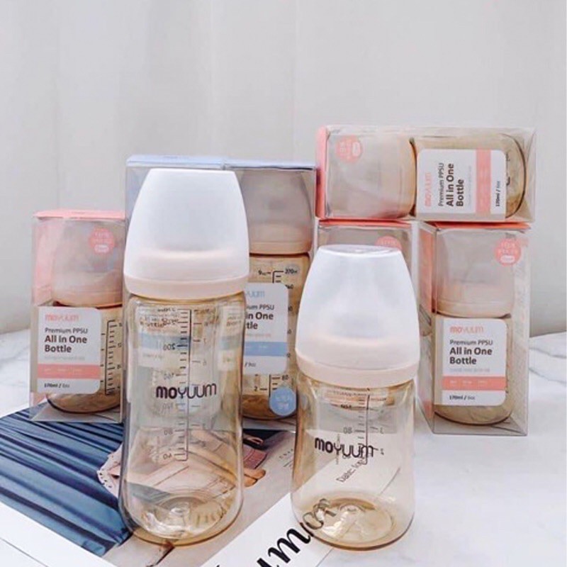 Bình sữa Moyuum 170ml-270ml