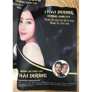 Nhuộm tóc dược liệu Thái dương