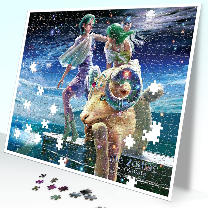 Tranh xếp hinh trí tuệ Tia Sáng Jigsaw Puzzle 475 mảnh - CUNG BẠCH DƯƠNG - MSP: 475-010