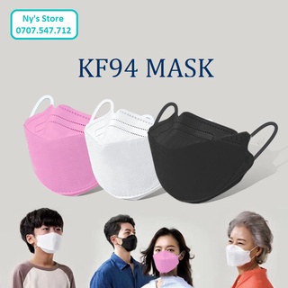Combo 100 cái khẩu trang an tâm kf94 cho người lớn