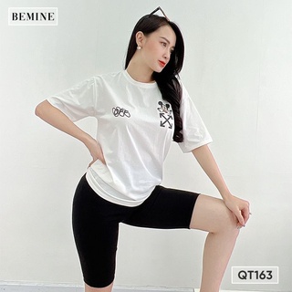 Quần legging lửng nâng mông BEMINE QT163DEN