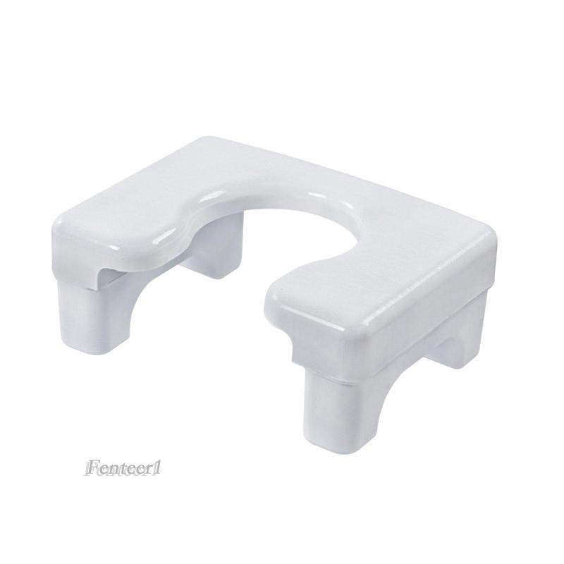 [Fenteer1] Ghế Ngồi Toilet Di Động Ổn Định Dễ Lau Chùi Cạnh Tròn Không Trượt Cho Phòng Tắm Khách Sạn Ngoài Trời