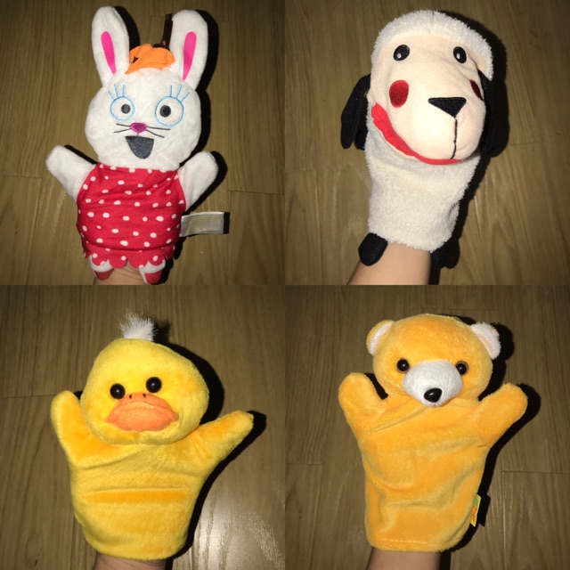 Rối tay hình thú cho bé (đồ si tuyển)