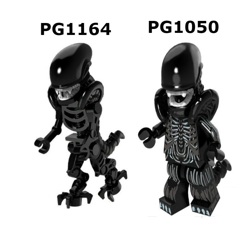 Minifigures Nhân Vật Xenomorph và Alien Xenomorph PG1050 PG1164