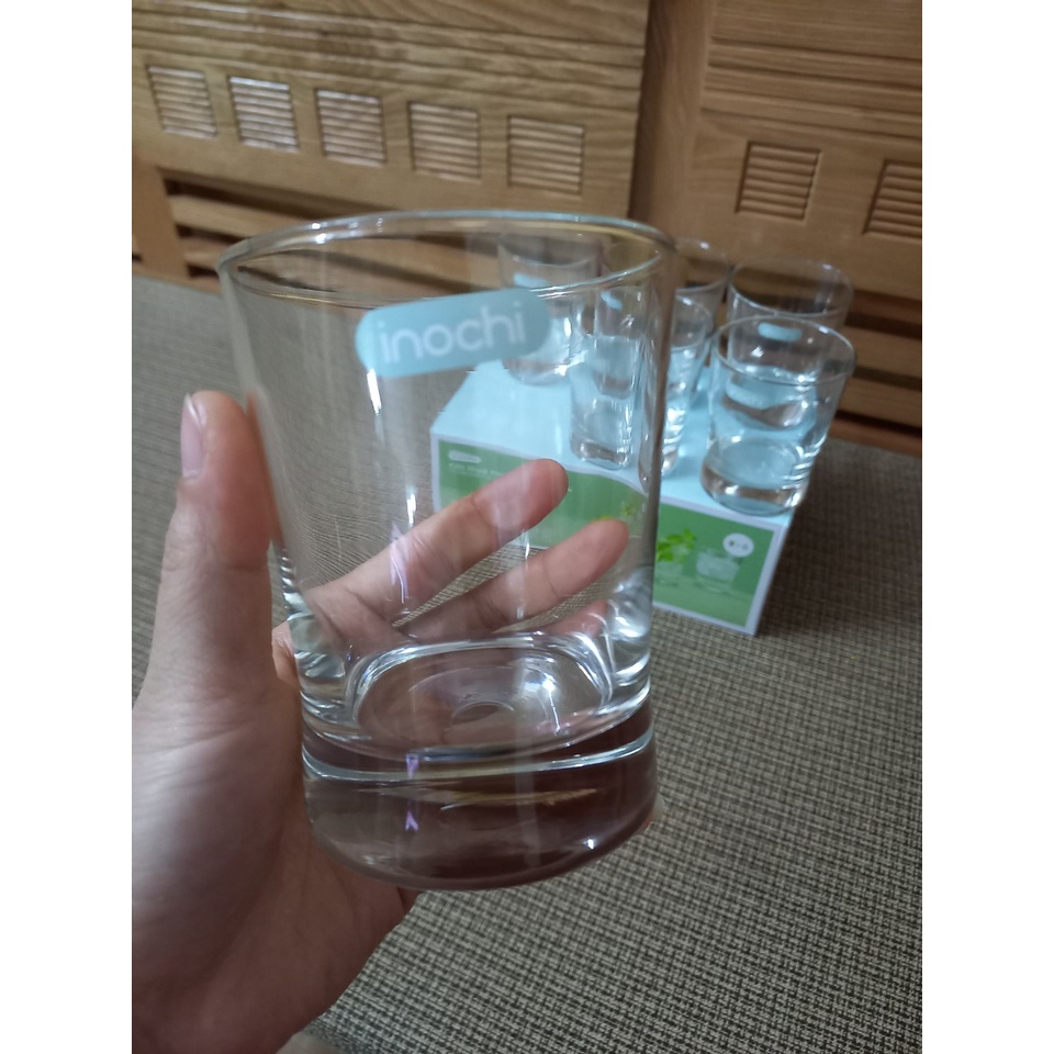 Bộ 6 cốc thuỷ tinh Inochi Hakone Glow 360 ML