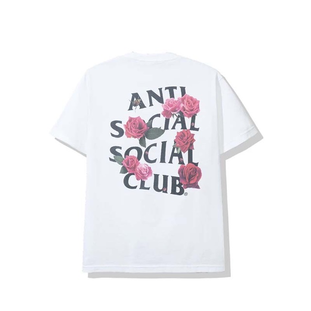 Áo Thun ASSC White Logo Rose Smell