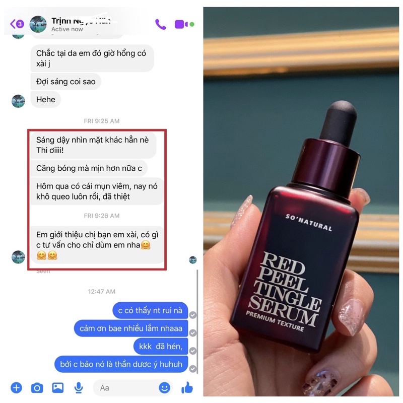 Tẩy tế bào chết Hoá Học RedPeel Tingle Serum Tái Tạo Làn Da Đẹp Chuẩn Hàn Quốc chính hãng | BigBuy360 - bigbuy360.vn