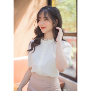 Áo sơ mi ren xu ( giá đã sale)