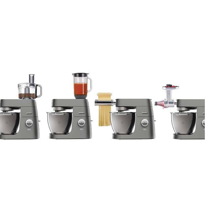 Máy trộn đa năng Kenwood Chef XL Titanium KVL8300S (Hỗ trợ cối xay thực phẩm, xay xịt, cán bột mua kèm)