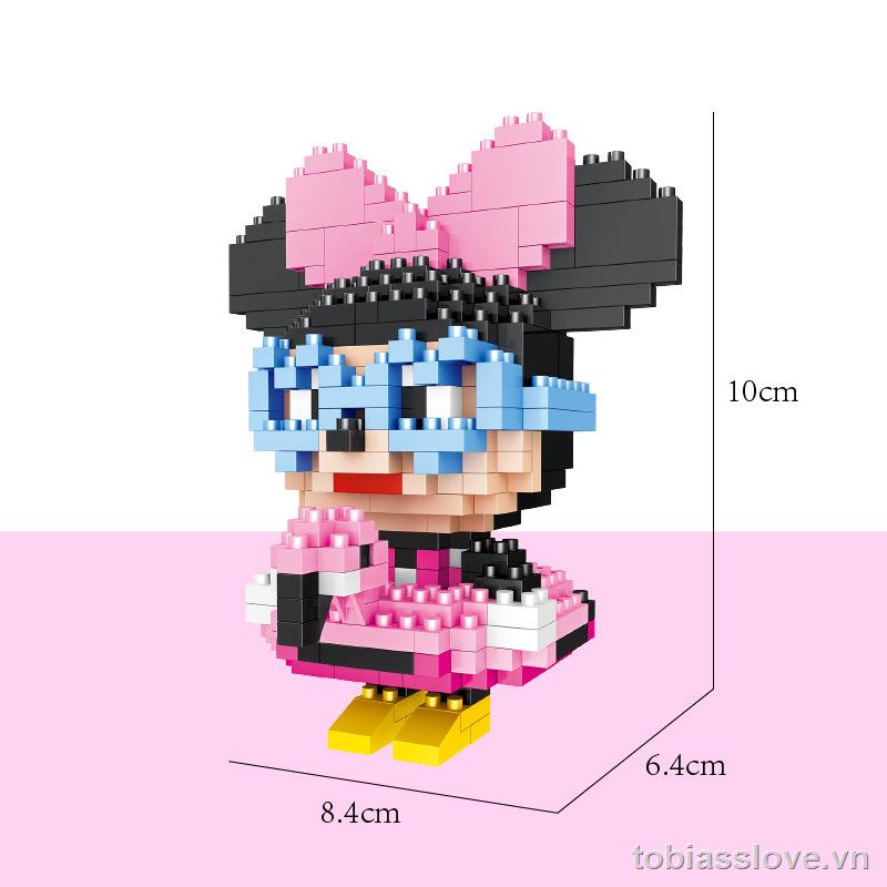 ❤️ HÀNG CÓ SẴN TRONG KHO 100% ❤️Khối xây dựng Bộ Đồ Chơi Lắp Ráp DIY Hình Búp Bê Hoạt Hình Dành Cho Bé Trai Và Bé Gái đồ chơi trẻ em quà Họa Tiết Hoạt Hình